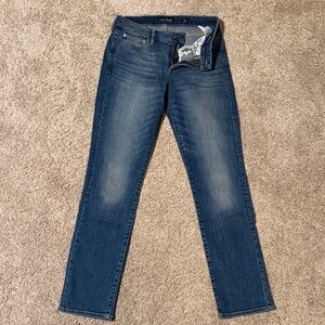 Lucky Brand Women's Sweet Straight Leg Jeans - Dark Blue